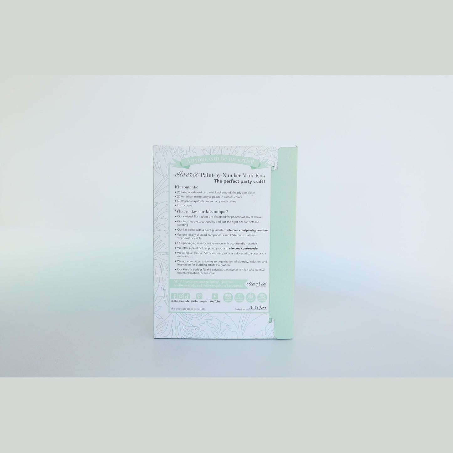 Mini Snake Paint-by-Number