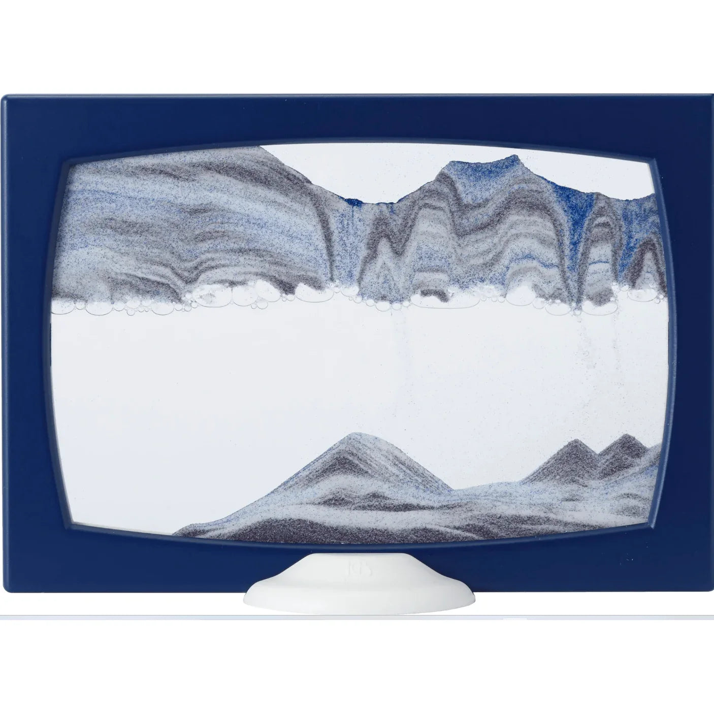 Two-Tone Sand Art- Blue & White - Alcove