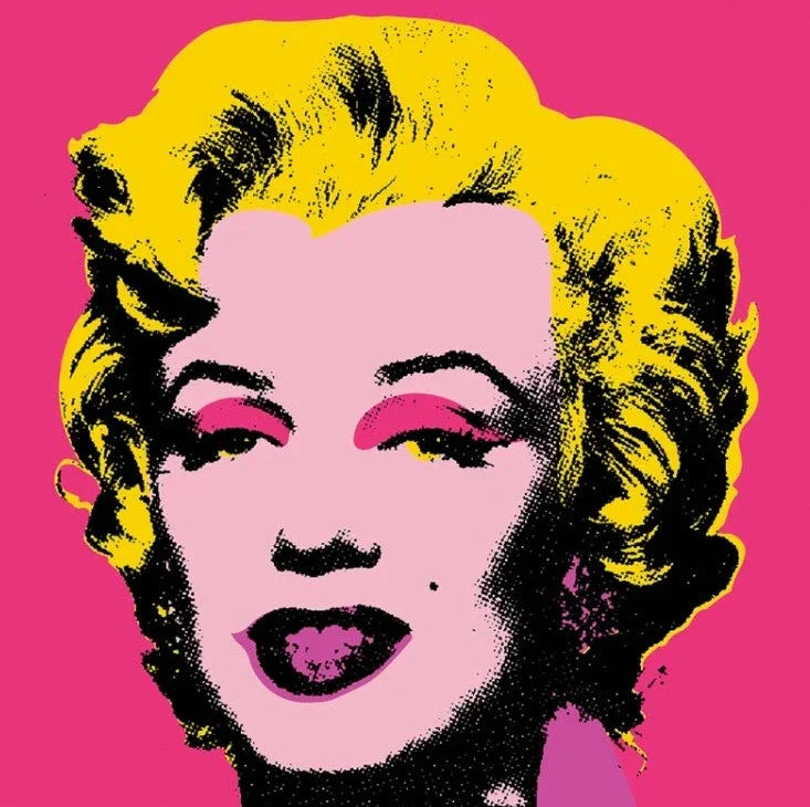 60s Silkscreen Sticker - Andy Warhol - Alcove