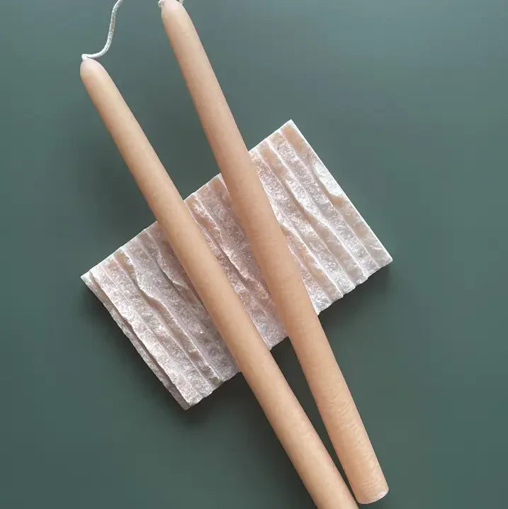 Oatmeal Taper Pair - Alcove