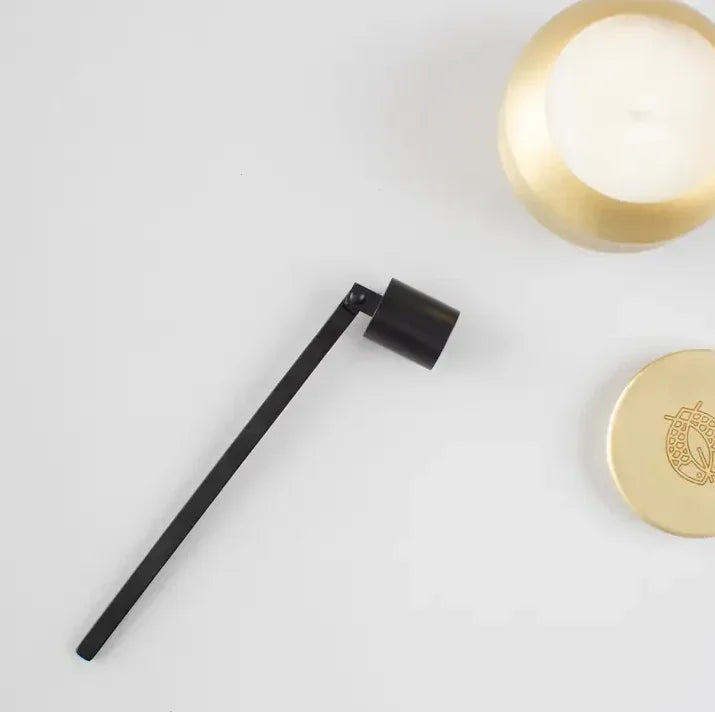 Engraved Matte Black Snuffer - Alcove