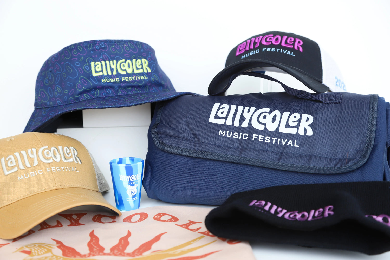Lallycooler Music Festival & Alcove Merch