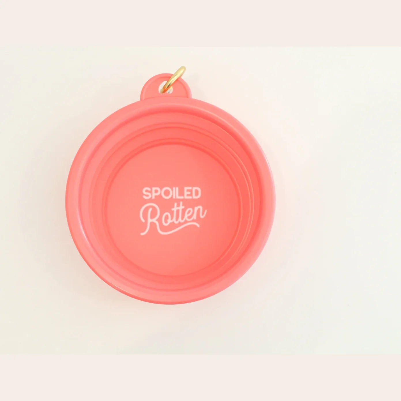 Collapsible Pet Bowl- Spoiled Rotten