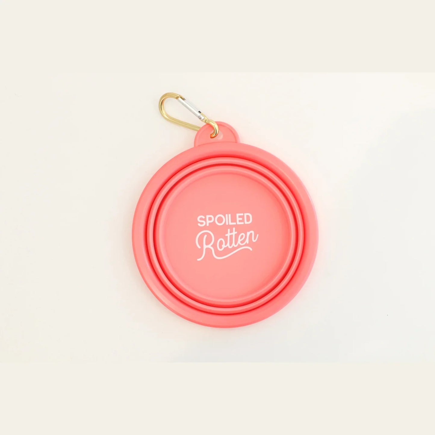 Collapsible Pet Bowl- Spoiled Rotten