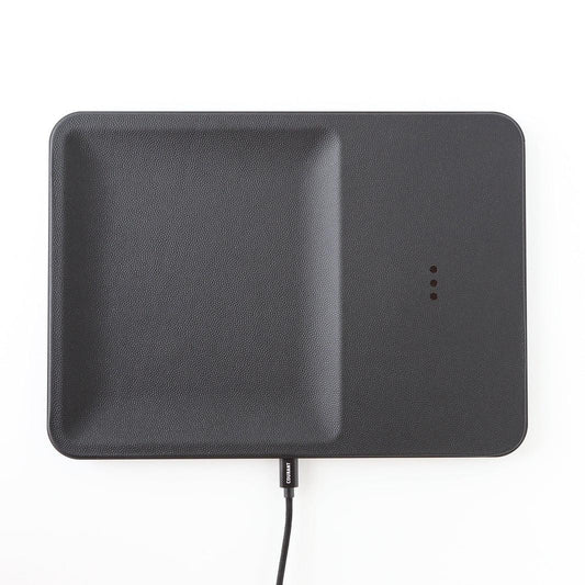 Wireless Charging Tray- Black