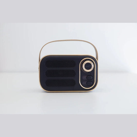 Vintage Wireless Speaker - White