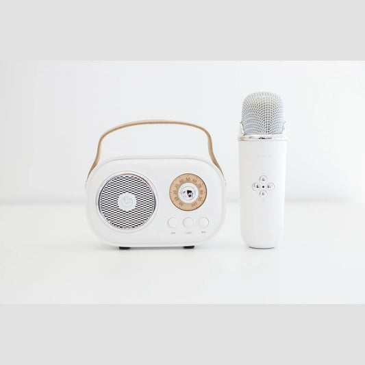 Mini Karaoke Set - White