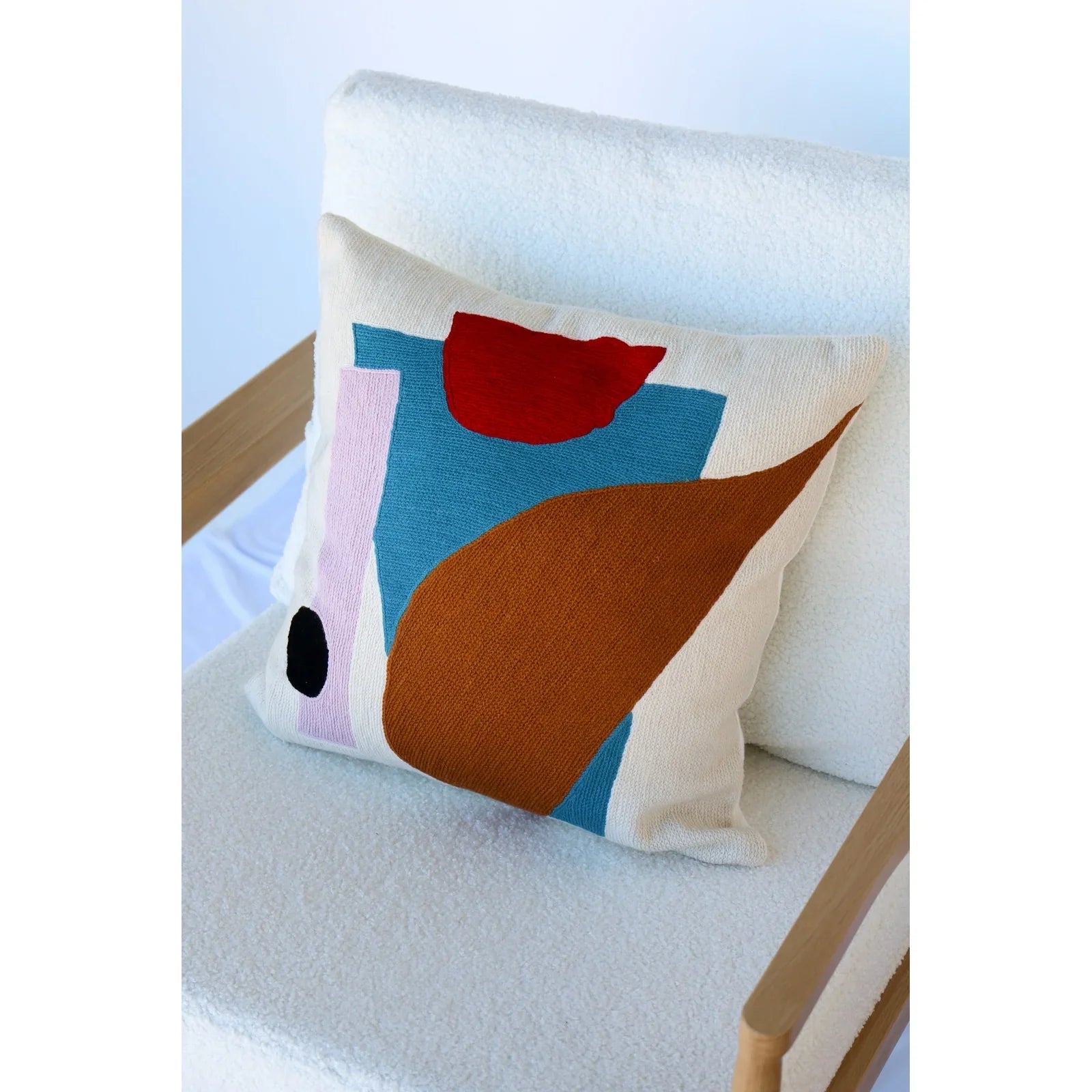 Blah Blah Shapes Pillow - Alcove