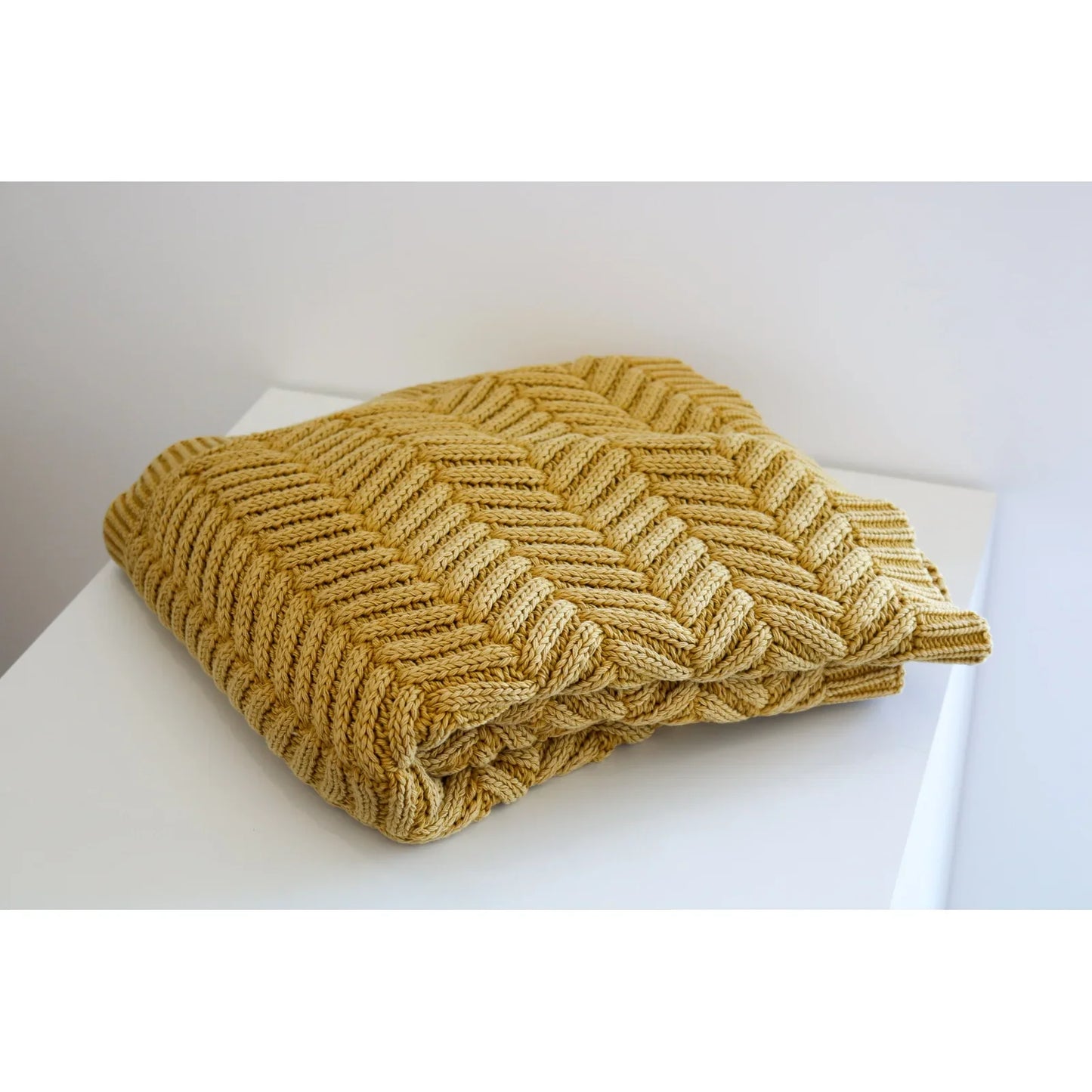 Washed Chevron Blanket - Alcove