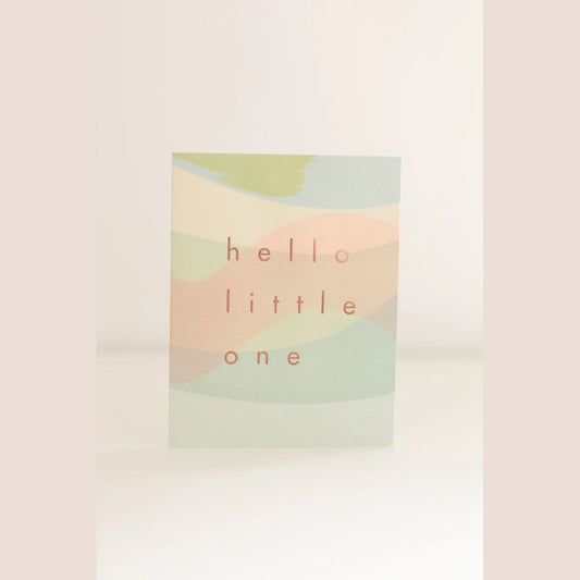 Hello Little One Card - Alcove