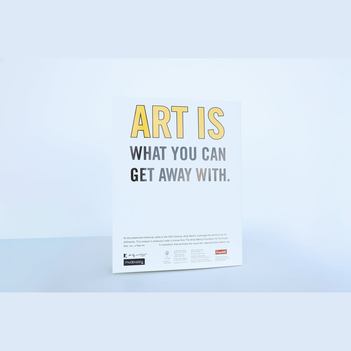 Andy Warhol Coloring Book