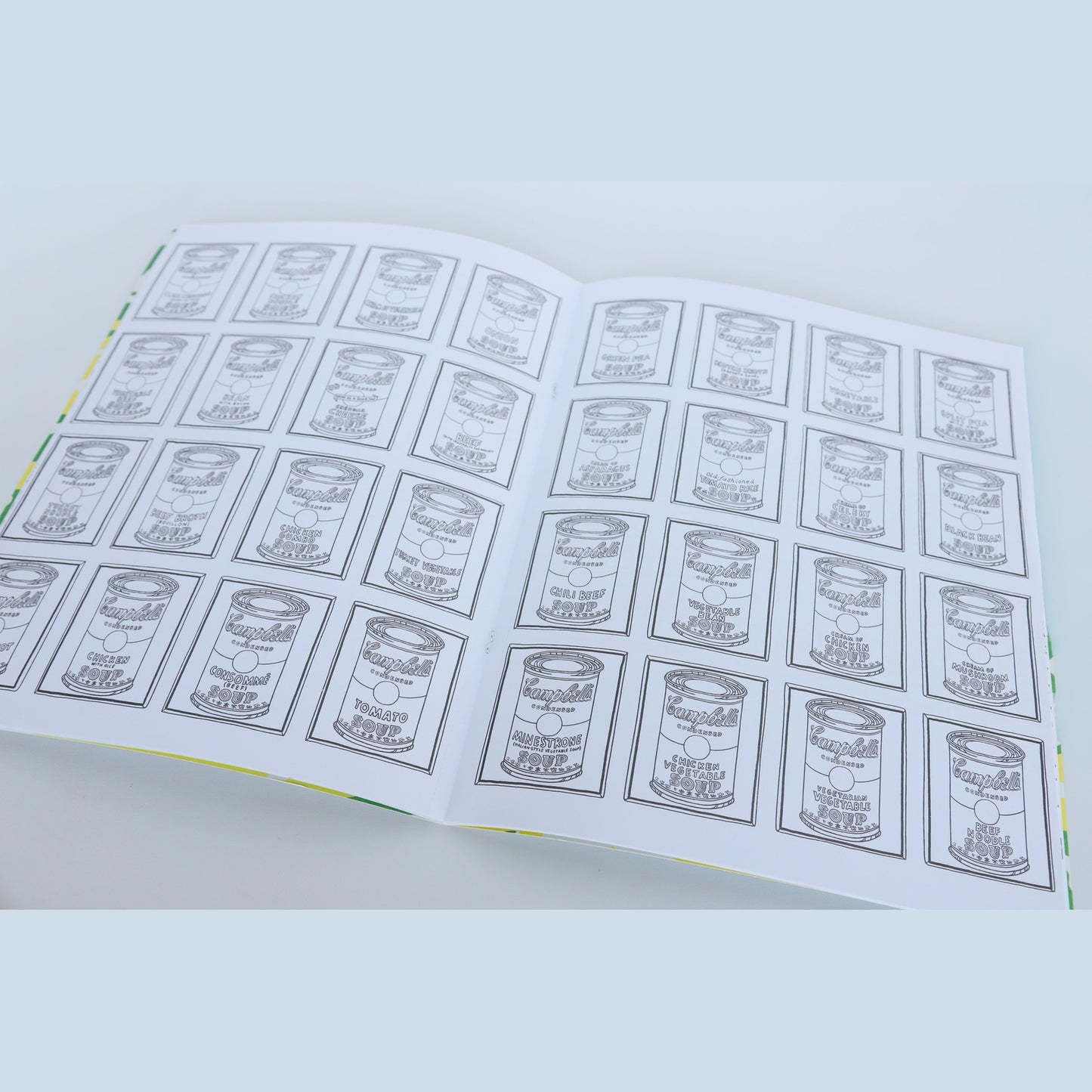 Andy Warhol Coloring Book