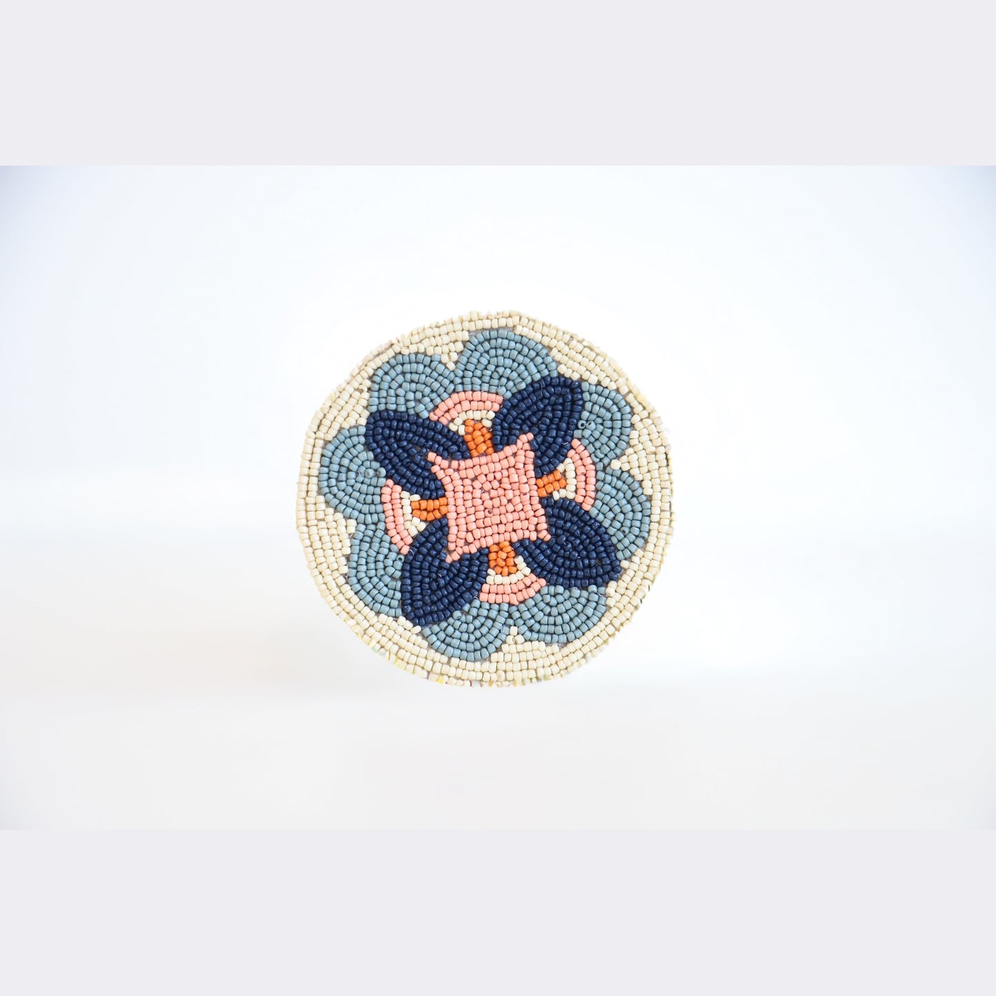 Disco Formation Beaded Coaster