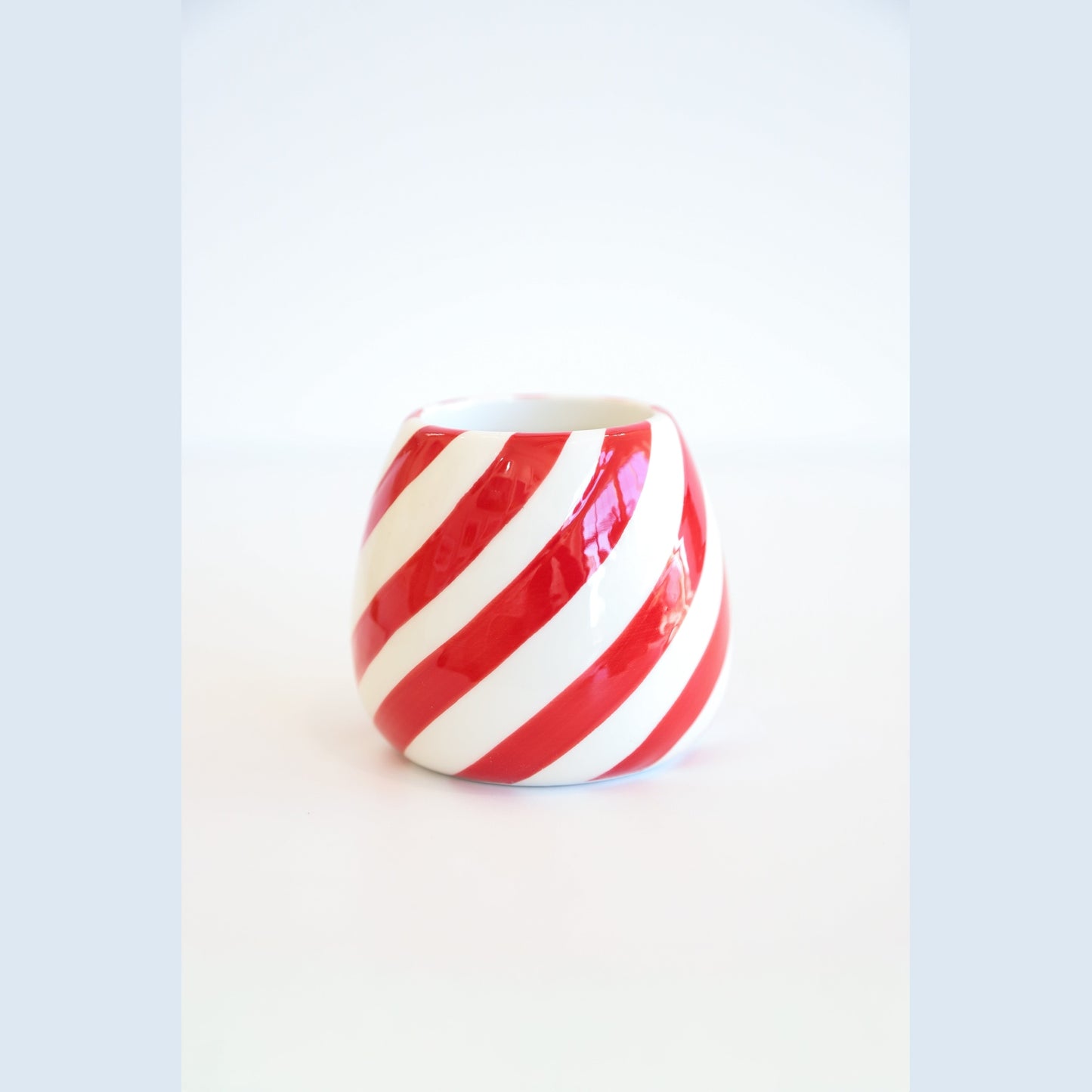 Candy Cane Shot Glasses