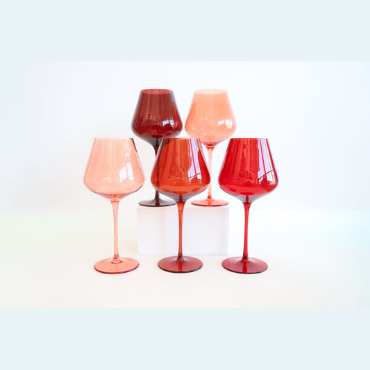 Red Rocks Wine Glass