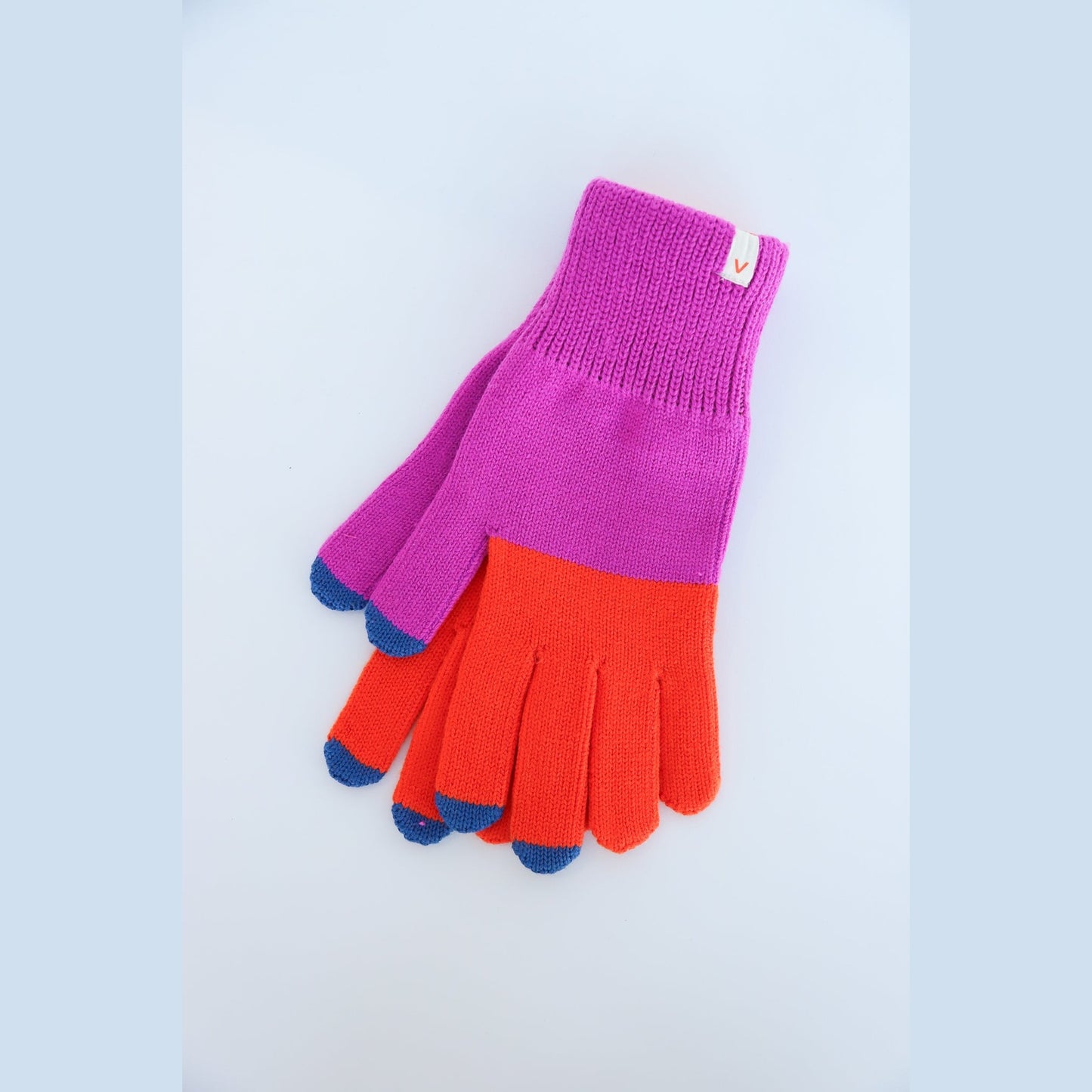 Colorblock Touchscreen Gloves
