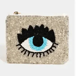 Eye Spy Beaded Coin Purse - Alcove