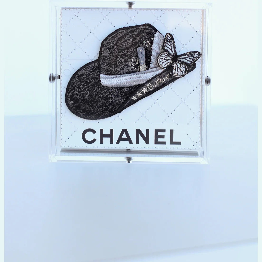 Chanel Black Hat - 5"x5" - Alcove