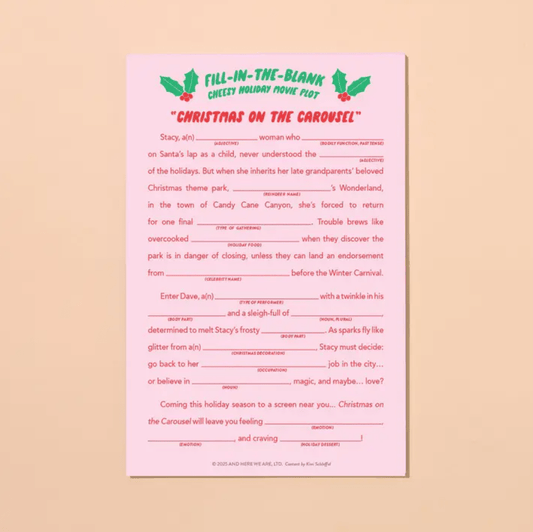 Fill-in-the-Blank Cheesy Holiday Movie