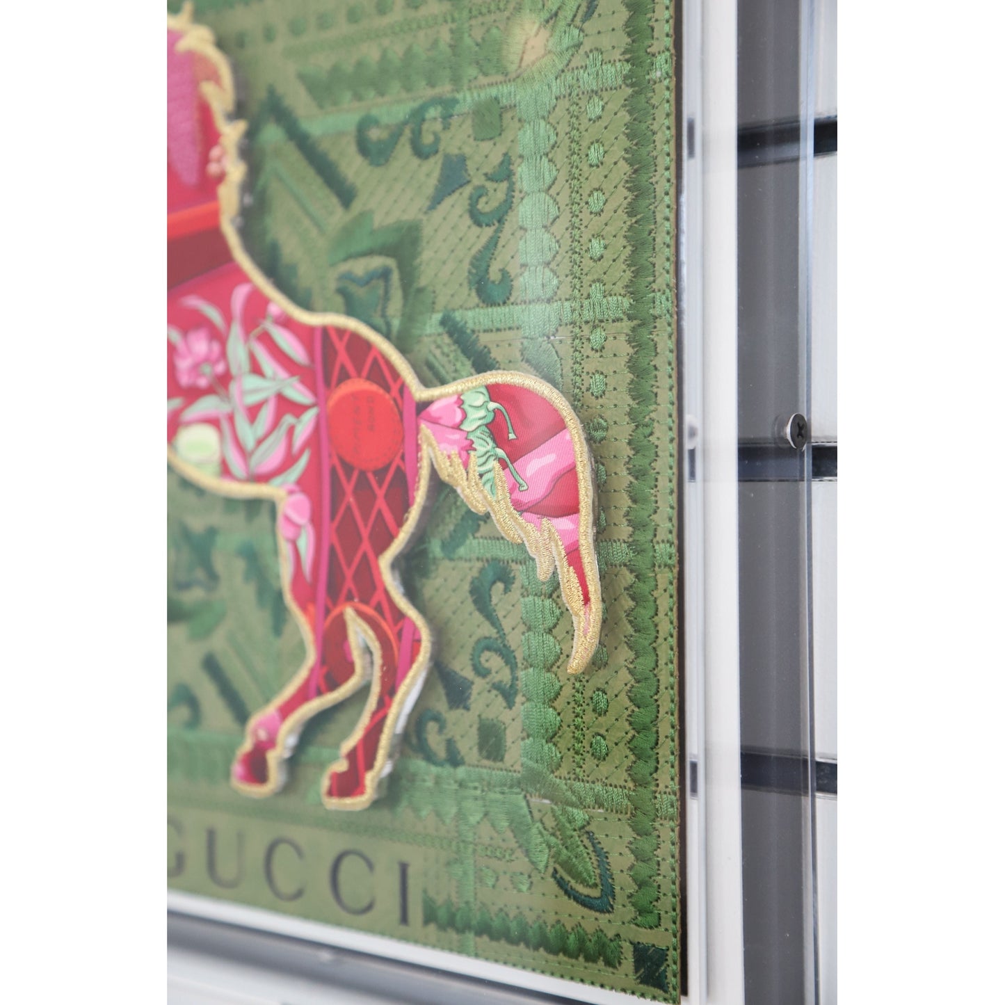 Green Gucci Horse