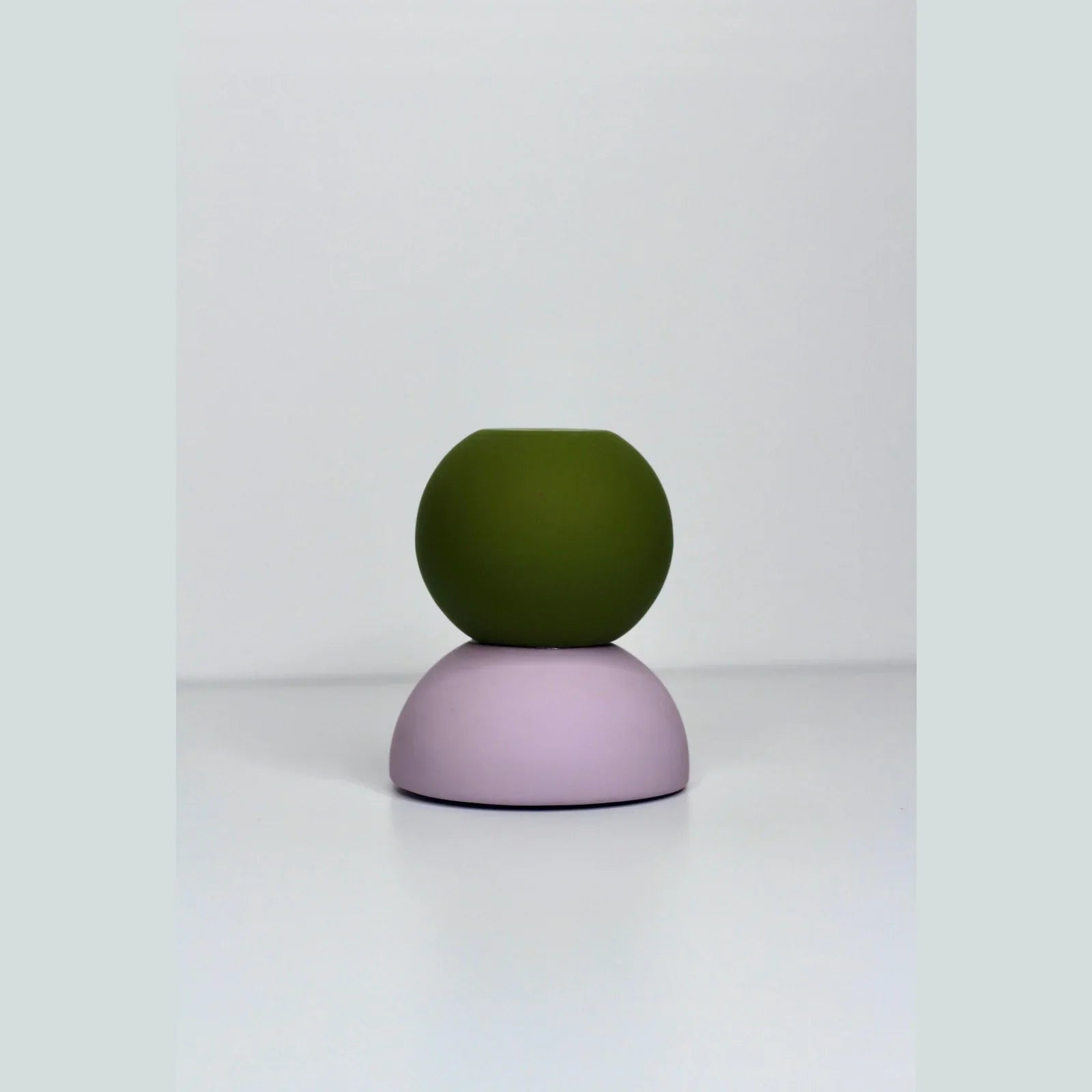 Stacks - Olive Incense & Candlestick Holder - Alcove