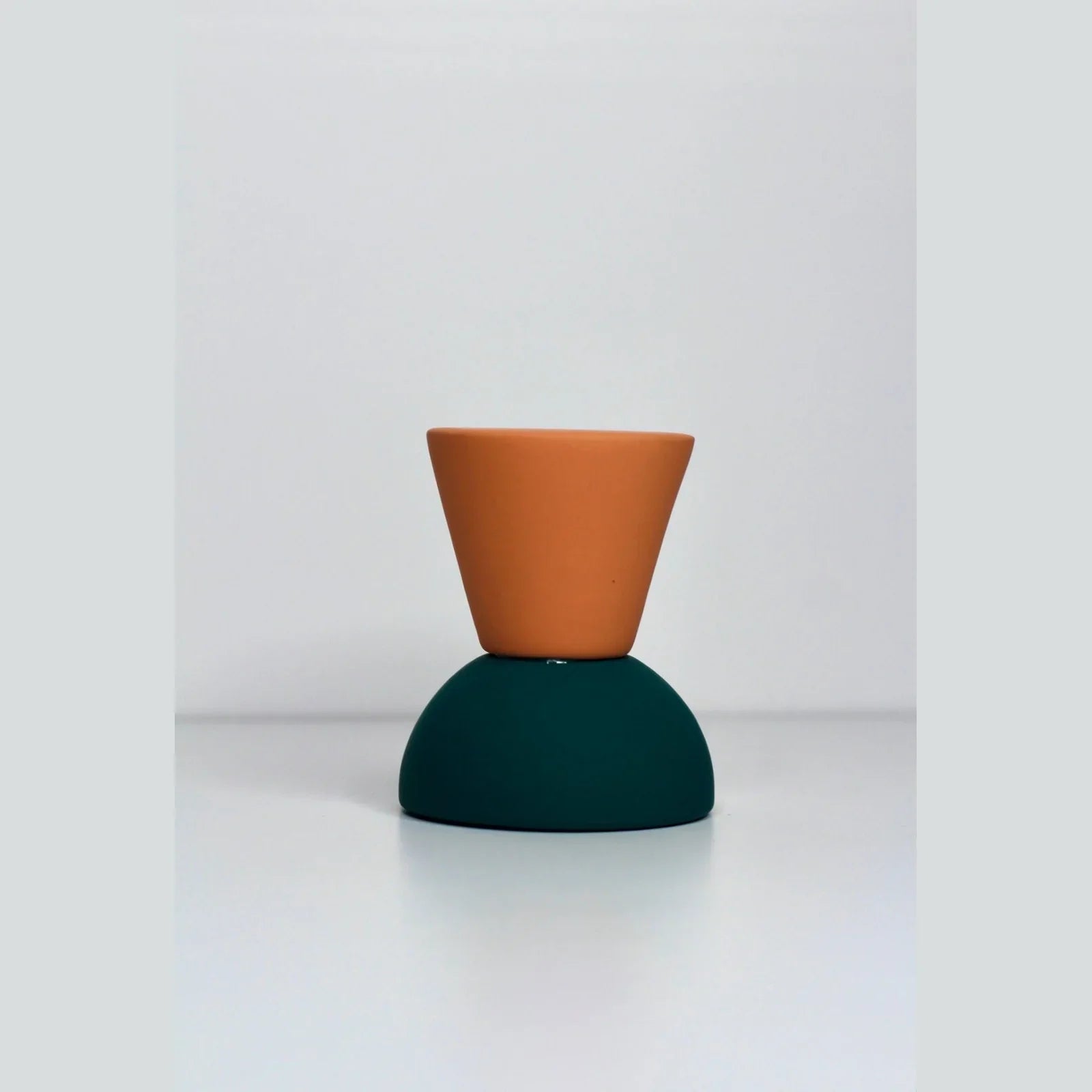 Stacks - Peach Incense & Candlestick Holder - Alcove