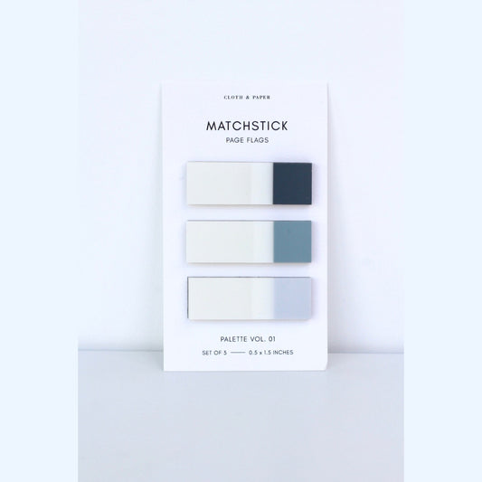 Matchstick Page Flag Set