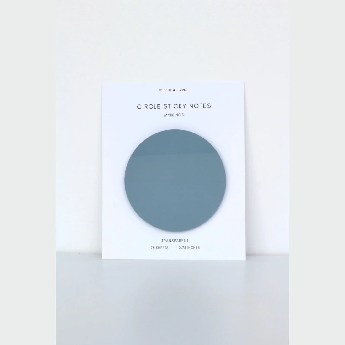 Transparent Circle Sticky Notes - Alcove