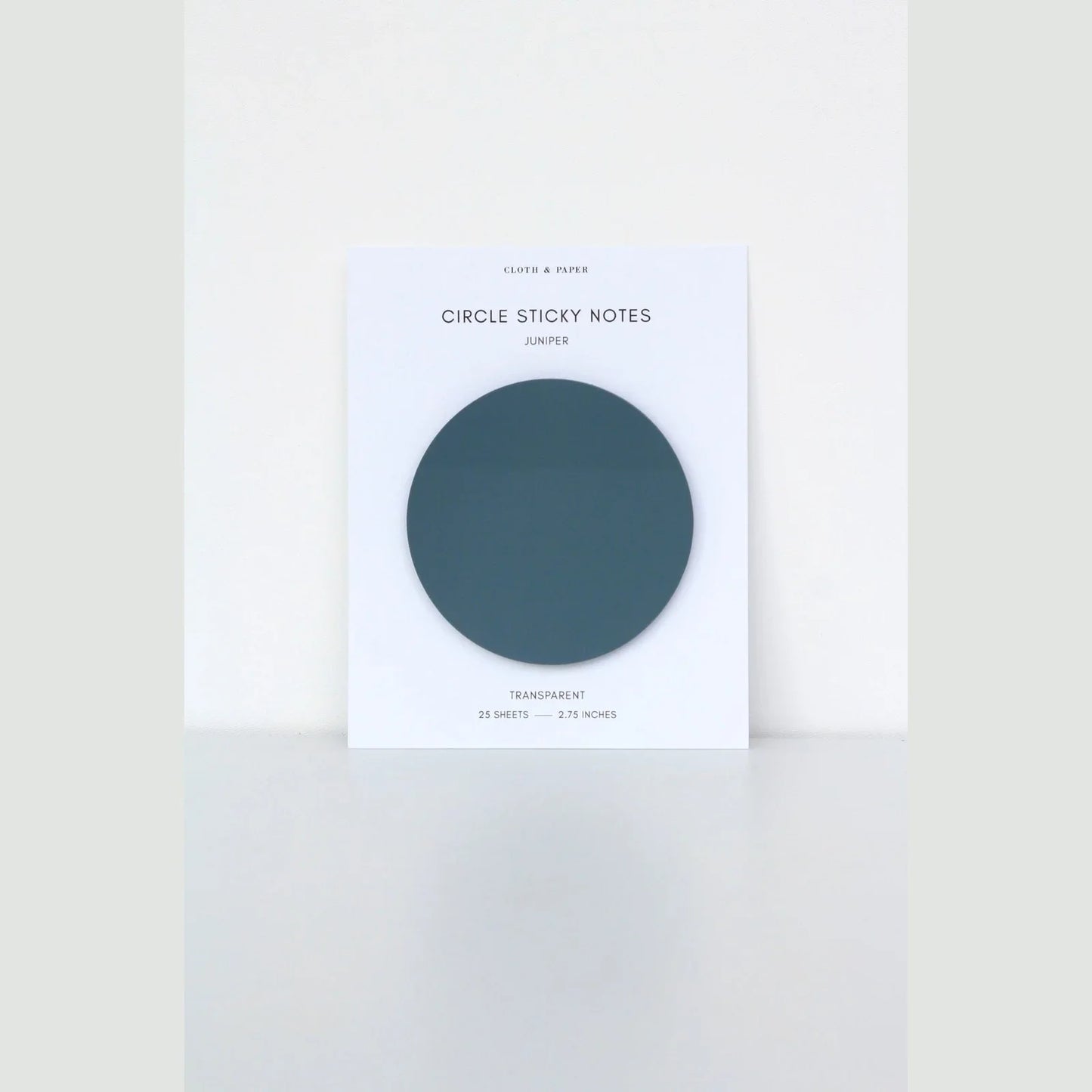 Transparent Circle Sticky Notes - Alcove