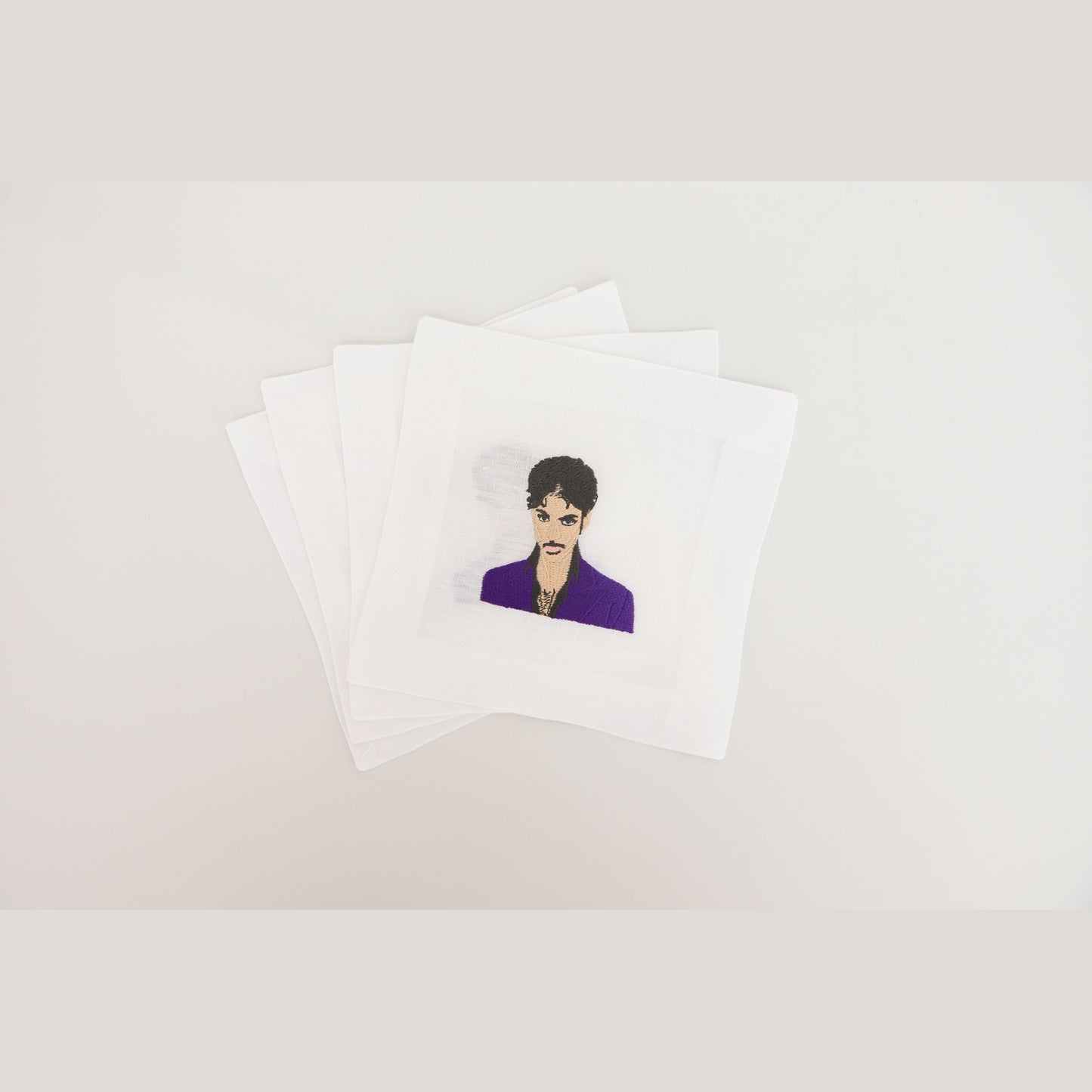 Embroidered Cocktail Napkin