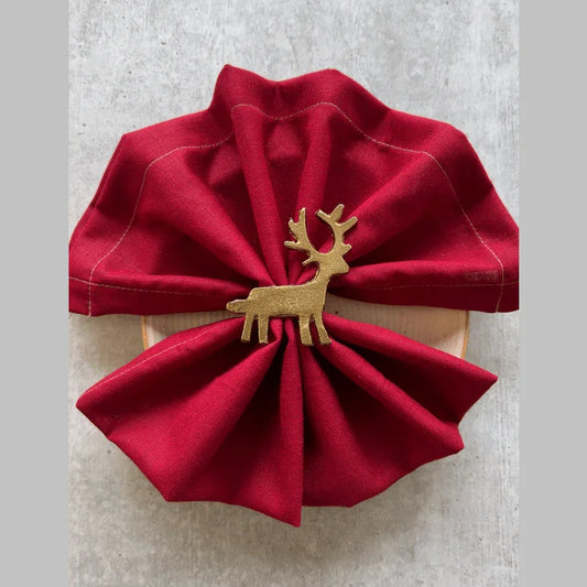 Christmas Napkin Ring - Reindeer - Alcove