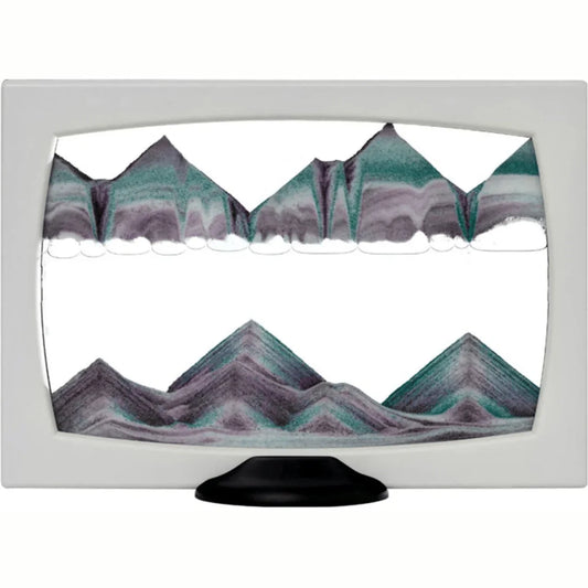 Two-Tone Sand Art- Black & White - Alcove