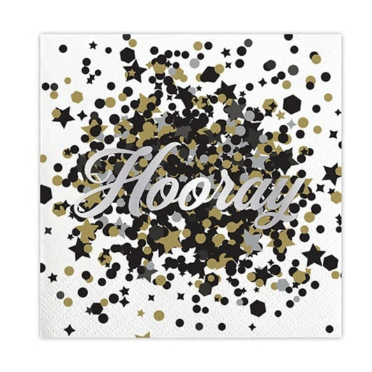 Hooray Cocktail Napkin
